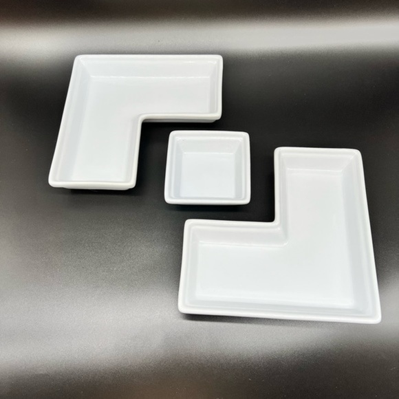 Microwave/ Dishwasher safe 3 piece interchangeable Food Network Serving bowls - Picture 3 of 10